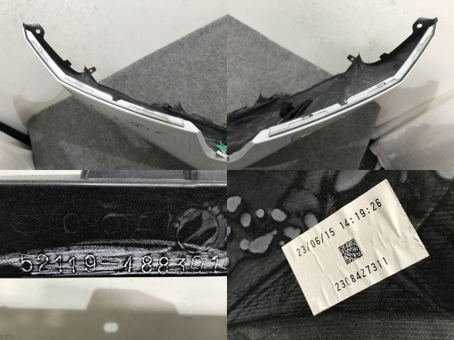 ハリアー 80系/MXUA80/MXUA85 ハイブリッド/AXUH80/AXUH85 PHEV/AXUP85 純正 フロント バンパー 52119-488301 ホワイト パール(138493)