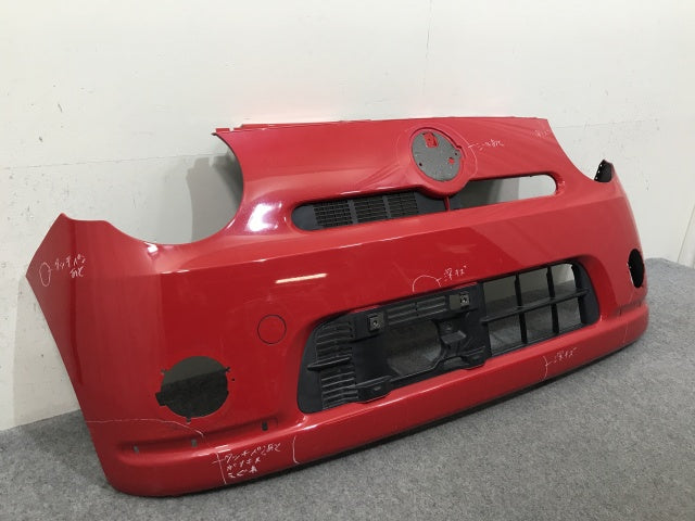 ミラ ココア X/L/G/L675S/L685S 純正 フロント バンパー 52119-B2780 シャイニングレッド R40 ダイハツ(138495)