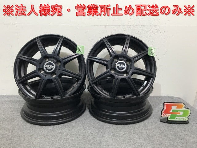 N-BOX タント ムーヴ スペーシア ルークス 社外 ホイール CLIMATE/クライメイト 4本セット 14x4.5/ET43/4穴 4H/PCD100/ハブ径62mm(138500)