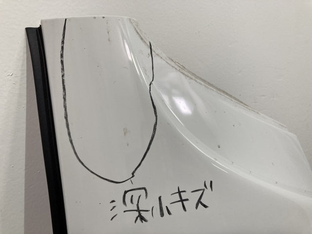 新車取り外し!フォワード 5代目/2007- 純正 前期 右 フロント コーナーパネル/コーナーカバー ホワイト ソリッド いすゞ(138623)