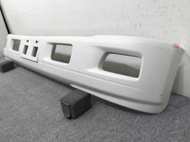 新車取り外し!エルフ/タイタン/コンドル/アトラス 6代目/2006-/ワイド 純正 フロント バンパー 白素地 いすゞ(138645)