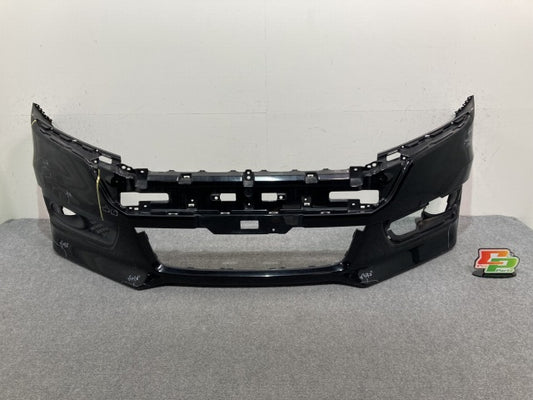 ステップワゴン スパーダ/RK5/RK6 純正 フロント バンパー 右フォグカバー付 71101-SZW-Z000 プレミアムスパークルブラック NH812P(138718)