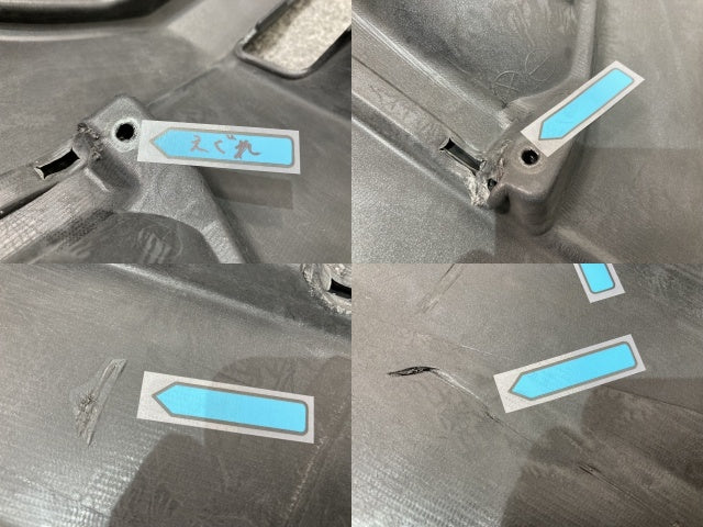 ステップワゴン スパーダ/RK5/RK6 純正 フロント バンパー 右フォグカバー付 71101-SZW-Z000 プレミアムスパークルブラック NH812P(138718)