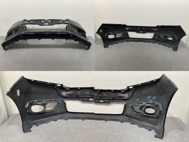 ステップワゴン スパーダ/RK5/RK6 純正 フロント バンパー 右フォグカバー付 71101-SZW-Z000 プレミアムスパークルブラック NH812P(138718)