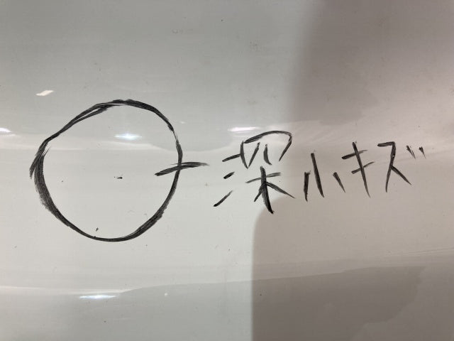 新車取り外し!ギガ 大型 2代目 2015- 10t 純正 右 アッパー フロント コーナーパネル/コーナーカバー ホワイト ソリッド いすゞ(138829)