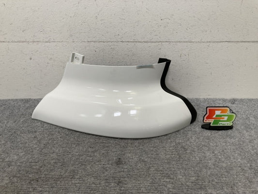 新車取り外し!ギガ 大型 2代目 2015- 10t 純正 左 アッパー フロント コーナーパネル/コーナーカバー ホワイト ソリッド いすゞ(138836)