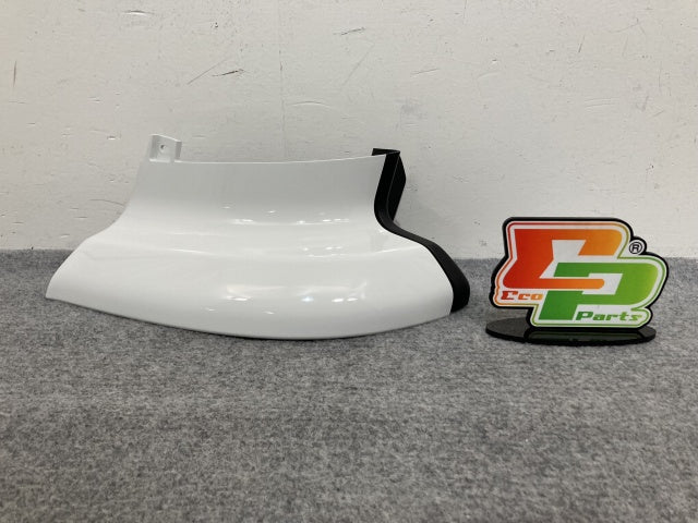 新車取り外し!ギガ 大型 2代目 2015- 10t 純正 左 アッパー フロント コーナーパネル/コーナーカバー ホワイト ソリッド いすゞ(138857)