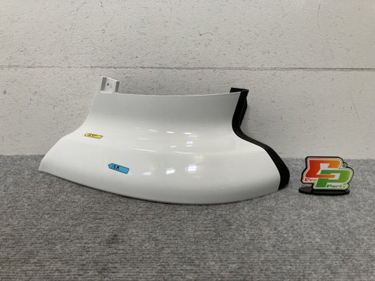 新車取り外し!ギガ 大型 2代目 2015- 10t 純正 左 アッパー フロント コーナーパネル/コーナーカバー ホワイト ソリッド いすゞ(138858)