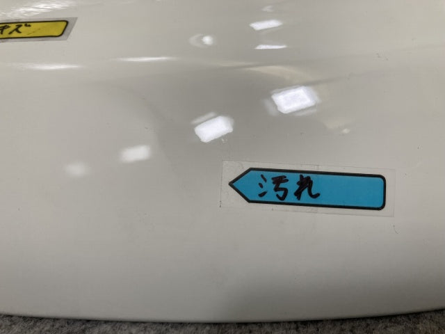 新車取り外し!ギガ 大型 2代目 2015- 10t 純正 左 アッパー フロント コーナーパネル/コーナーカバー ホワイト ソリッド いすゞ(138858)