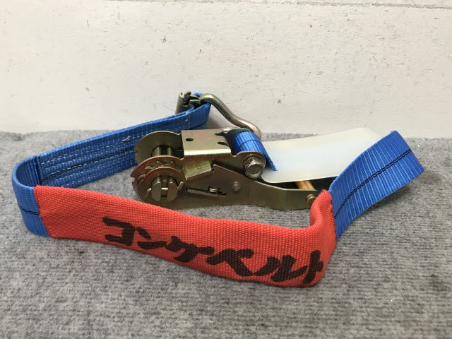 新品!  コングベルト 荷締め用 KB1103 ブルー 国産(139004)