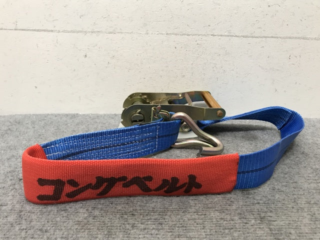 新品!  コングベルト 荷締め用 ブルー 国産(139006)