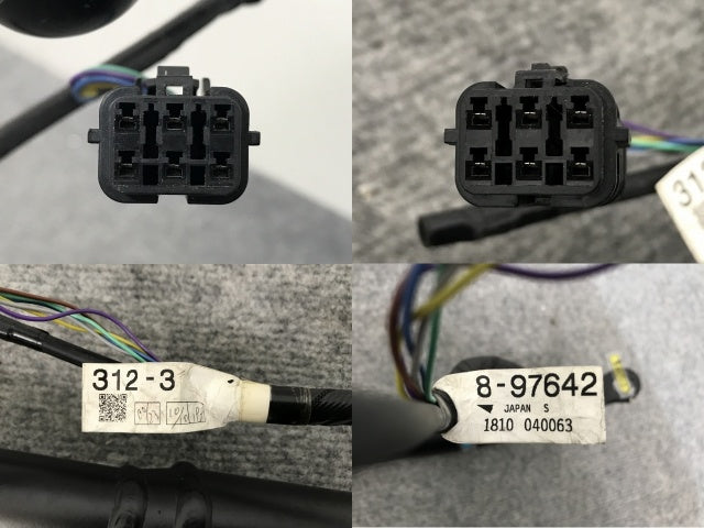 新車取り外し!ギガ 大型 2代目 2015- 純正 左 ドアミラー ステー ブラック ソリッド いすゞ(139011)