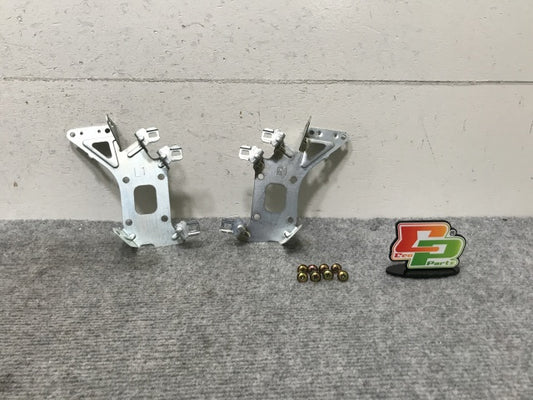 ミラ ジーノ L650S/L660S 純正 左右  オーディオ 取付 ステー ワイド用 2DIN ダイハツ(139018)