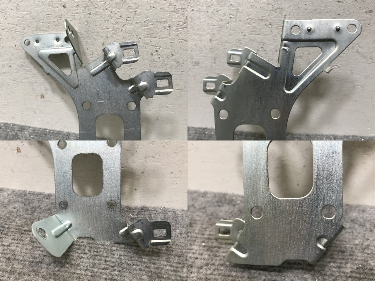 ミラ ジーノ L650S/L660S 純正 左右  オーディオ 取付 ステー ワイド用 2DIN ダイハツ(139018)