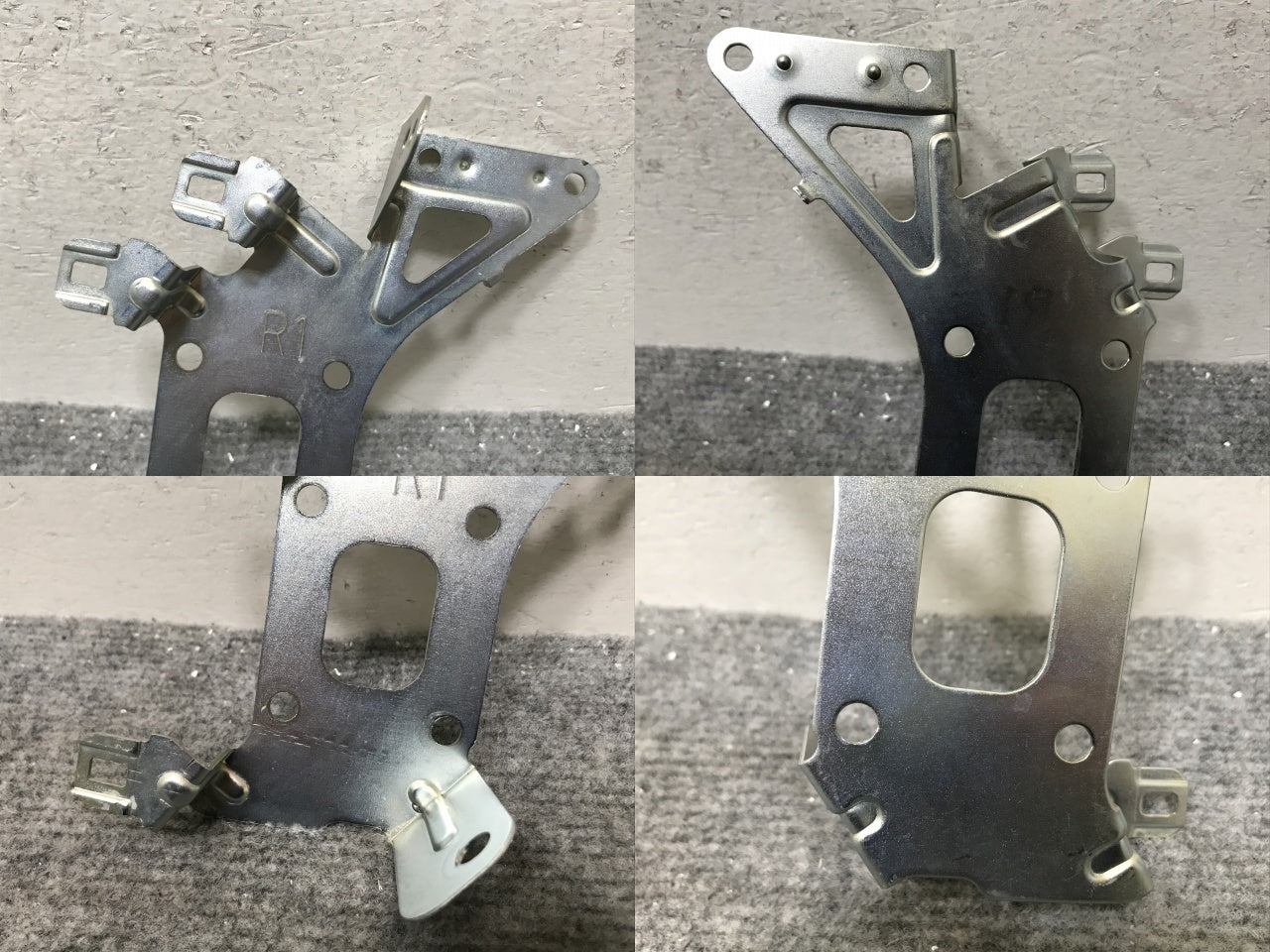 ミラ ジーノ L650S/L660S 純正 左右  オーディオ 取付 ステー ワイド用 2DIN ダイハツ(139018)