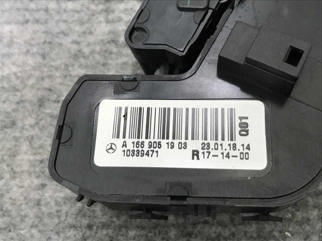 新品!GLクラス X166 純正 左ハンドル用 助手席側(右) シート調整スイッチ 166 905 19 03 1669051903 メルセデスベンツ(139036)