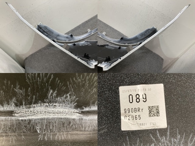 プリウス 60系/ZVW60/ZVW65/MXWH60/MXWH65/MXWH61 純正 リア バンパー 52159-47230 プラチナホワイトパールマイカ 089 トヨタ(139192)