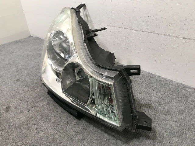 ウィングロード Y12/JY12/NY12 純正 右 ヘッドライト/ランプ ハロゲン レベライザー 刻印0 ICHIKOH 1777 日産(139194)