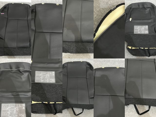 新品!ヴォクシー/ノア/エスクァイア 80系 ZRR80/ZRR85/ZWR80 純正 革調 シート カバー 25点セット トヨタ(139220)