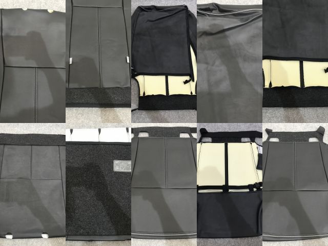 新品!ヴォクシー/ノア/エスクァイア 80系 ZRR80/ZRR85/ZWR80 純正 革調 シート カバー 25点セット トヨタ(139220)