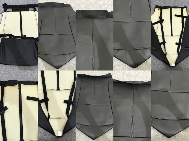 新品!ヴォクシー/ノア/エスクァイア 80系 ZRR80/ZRR85/ZWR80 純正 革調 シート カバー 25点セット トヨタ(139220)