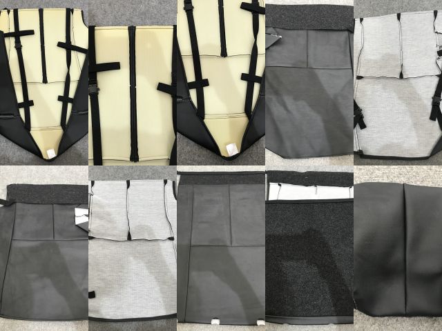新品!ヴォクシー/ノア/エスクァイア 80系 ZRR80/ZRR85/ZWR80 純正 革調 シート カバー 25点セット トヨタ(139220)