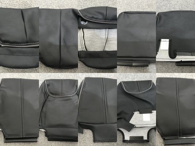 新品!ヴォクシー/ノア/エスクァイア 80系 ZRR80/ZRR85/ZWR80 純正 革調 シート カバー 25点セット トヨタ(139220)