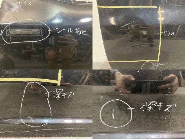 ハスラー MR31S/MR41S 純正 左 フロント ドア ブルーイッシュブラックパール3 ホワイト 2トーン LM2 スズキ(139230)