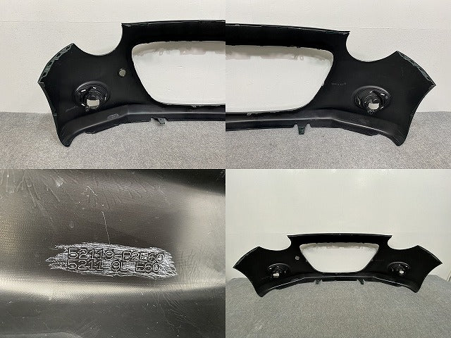 コペン セロ Cero/LA400K 純正 フロント バンパー 52119-B2E60 ブリティッシュグリーンマイカ G37 ダイハツ(139306)