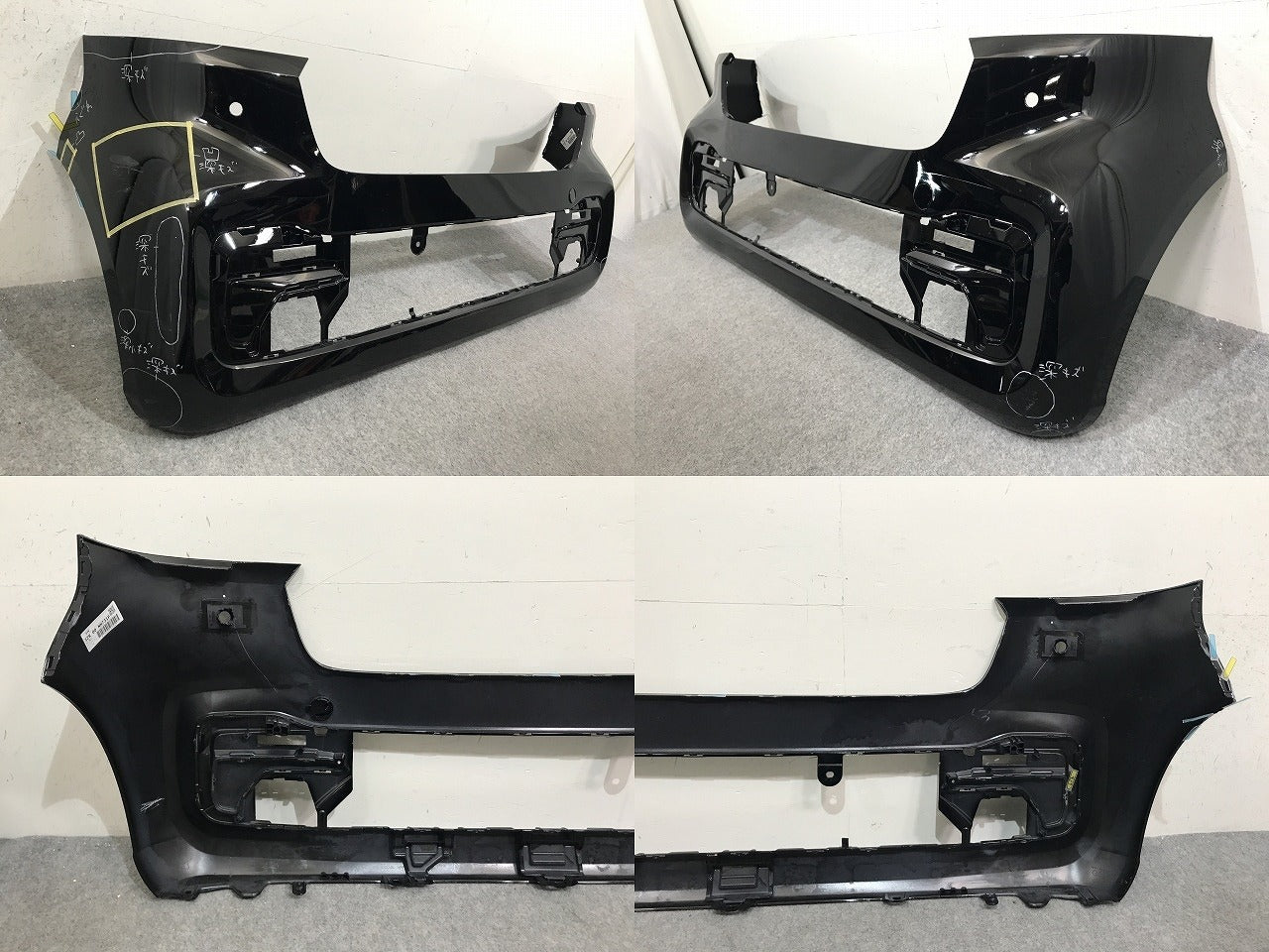 N-BOX/NBOX Nボックス カスタム/JF5/JF6 純正 フロント バンパー 71101-32R-0000 クリスタルブラックパール NH731P ホンダ(139376)