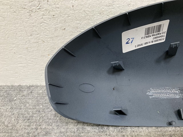 新品!500 31212/31209 純正 左 ドアミラー カバー 735412291 未塗装 フィアット(139424)