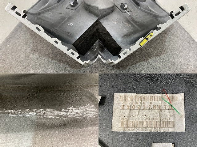 ルークス/eKスペース B44A/B47A B34A/B35A/B37A/B38A 純正 リア バンパー 85022 7NA-0 ホワイトパール QBB 日産(139437)