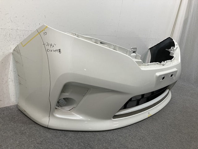 セレナ/ハイウェイスター C26/FC26/FNC26/FPC26/FNPC26/HFC26 純正 前期 フロント バンパー 62022 1VF0H ブリリアントホワイト QAB(139442)