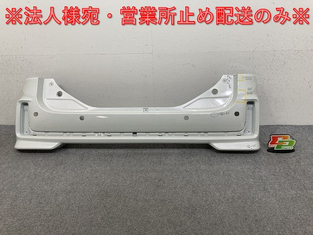 スペーシア カスタム/フレアワゴンカスタムスタイル MK53S/MM53S 純正 リア バンパー 71811-79R5/79R6 ピュアホワイトパール ZVR(139470)