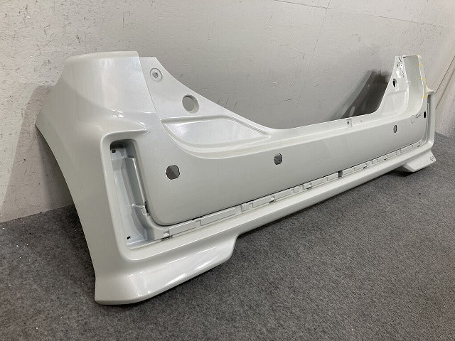 スペーシア カスタム/フレアワゴンカスタムスタイル MK53S/MM53S 純正 リア バンパー 71811-79R5/79R6 ピュアホワイトパール ZVR(139470)