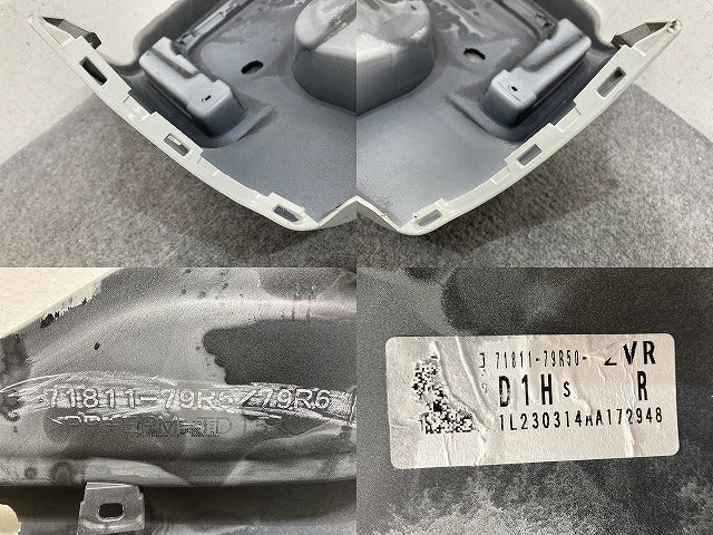 スペーシア カスタム/フレアワゴンカスタムスタイル MK53S/MM53S 純正 リア バンパー 71811-79R5/79R6 ピュアホワイトパール ZVR(139470)