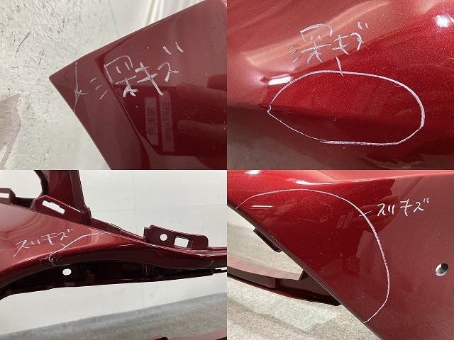 ハリアー 80系/MXUA80/MXUA85/AXUH80/AXUH85 PHEV/AXUP85 純正 フロント バンパー 52119-488301 センシュアルレッドマイカ 3T3(139471)