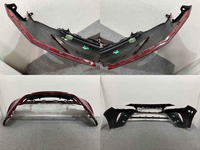 ハリアー 80系/MXUA80/MXUA85/AXUH80/AXUH85 PHEV/AXUP85 純正 フロント バンパー 52119-488301 センシュアルレッドマイカ 3T3(139471)