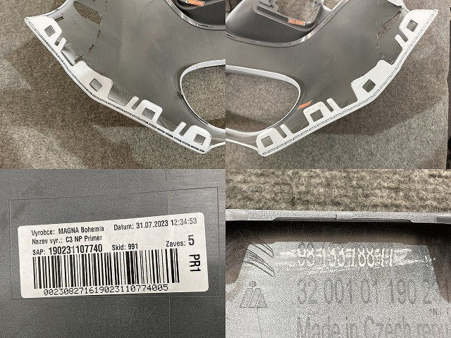 新品!C3 B6HN01 純正 フロント バンパー 9813378877 サフ シトロエン(139493)