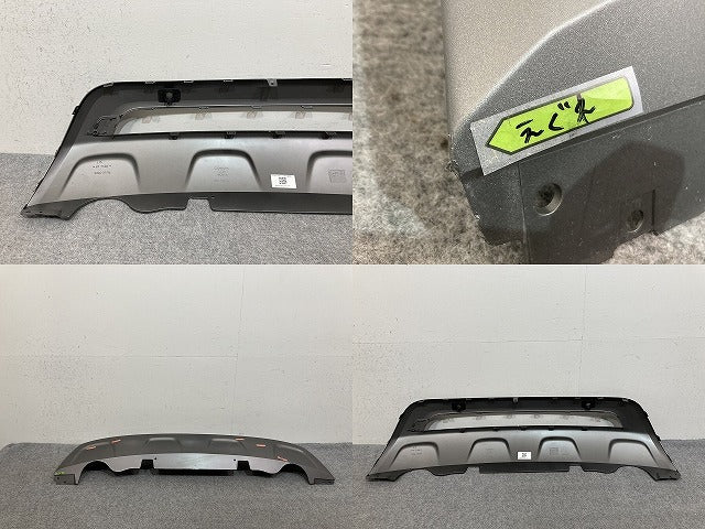 新品!500X クロス 純正 リア バンパーアンダーカバー/ディフューザー/下部/ロアバンパー 52096076 0735688094-001 グレー ソリッド(139574)