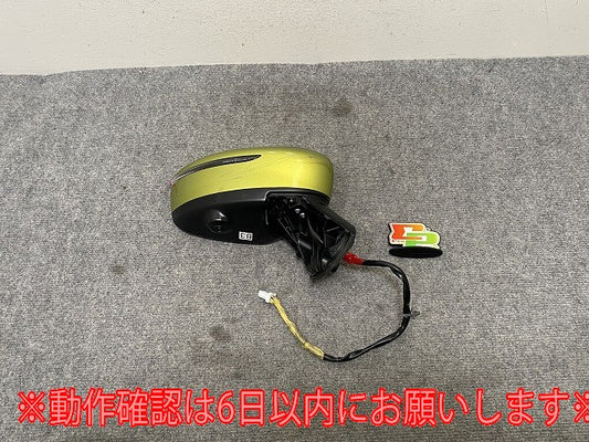 ノート/NOTE E12/NE12 e-POWER/HE12/SNE12 純正 後期 右 ドアミラー 12線 カメラウインカー付 Murakami G531/G579 オリーブグリーン139610)