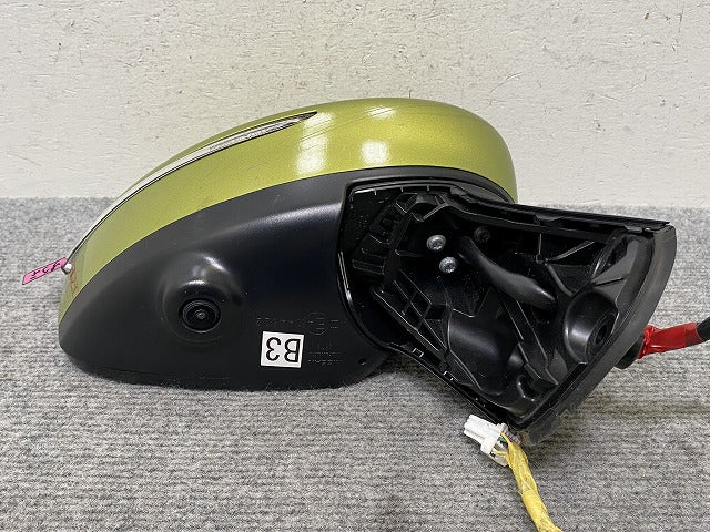 ノート/NOTE E12/NE12 e-POWER/HE12/SNE12 純正 後期 右 ドアミラー 12線 カメラウインカー付 Murakami G531/G579 オリーブグリーン139610)