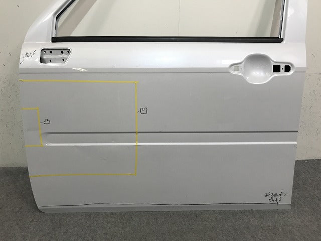 ミラ トコット LA550S/LA560S 左 フロント ドア ホワイト パール ダイハツ(139634)