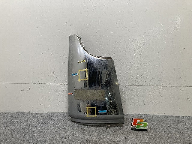 キャンター 6代目 FE5・6型(1993年-2002年) 純正 右 フロント コーナーパネル/コーナーカバー メッキ 三菱ふそう(139695)