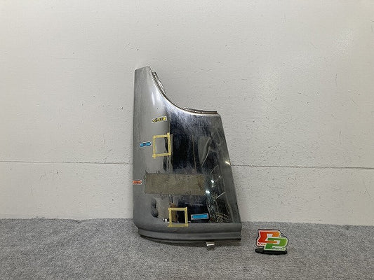 キャンター 6代目 FE5・6型(1993年-2002年) 純正 右 フロント コーナーパネル/コーナーカバー メッキ 三菱ふそう(139695)