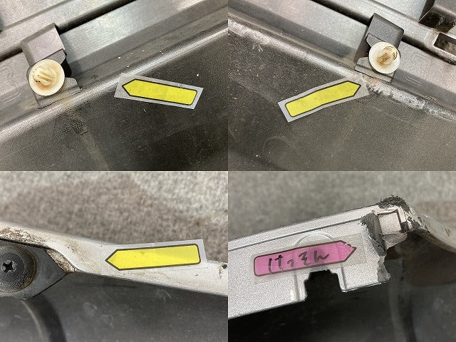 ミニキャブ バン U61V/U62V 純正 後期 フロント バンパー 6400F101 クールシルバーメタリック A31 三菱(139737)