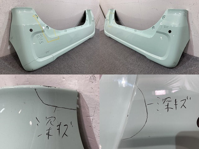 タント LA650S/LA660S 純正 リア バンパー 52159-B2B50/60 アイスグリーン G62 ダイハツ(139743)