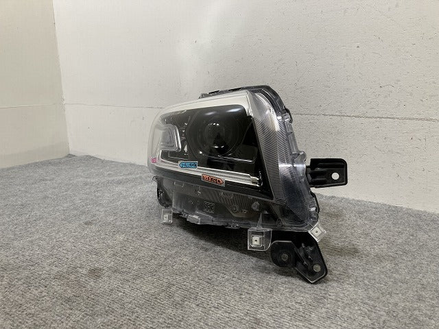 スペーシア カスタム/フレアワゴンカスタムスタイル MK53S/MM53S 純正 右ヘッドライト LED レベライザー ICHIKOH 1960/35019-79R01(139754)