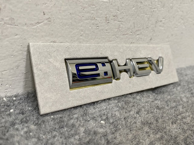 新車取り外し!シビック e:HEV/FL4 純正 エンブレム/オーナメント シルバー メタリック ホンダ(139774)