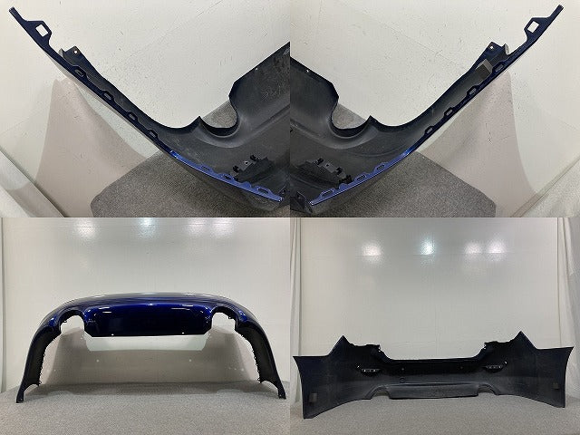 スカイライン/SKYLINE V37/YV37/HV37/HNV37/ZV37 純正 前期 リア バンパー 85022 4GA0H オーロラフレアブルーパール RAY 日産(139789)
